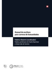 book Manual de escritura para carreras de humanidades