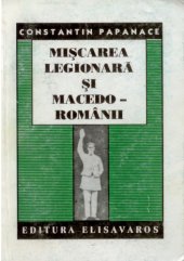 book Mișcarea Legionară și Macedo-Românii