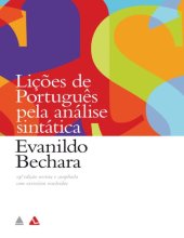 book Lições de Português pela Análise Sintática