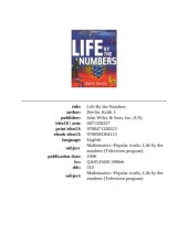 book Life by the Numbers