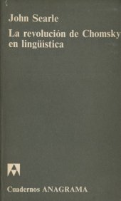 book La revolución de Chomsky en lingüística