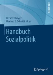 book Handbuch Sozialpolitik