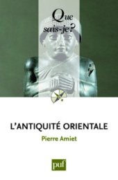 book L’antiquité orientale