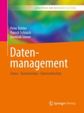 book Datenmanagement: Daten – Datenbanken – Datensicherheit