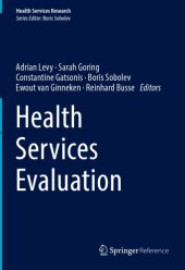 book Health Services Evaluation