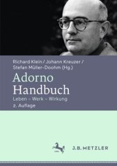 book Adorno-Handbuch: Leben – Werk – Wirkung