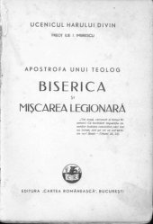 book Biserica și Mișcarea Legionară