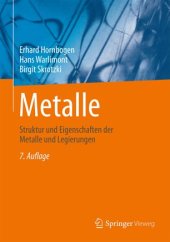 book Metalle: Struktur und Eigenschaften der Metalle und Legierungen