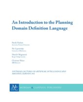 book An Introduction to the Planning Domain Definition Language