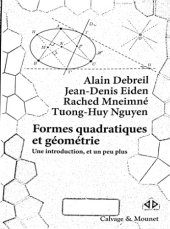 book Formes quadratiques et géométrie : une introduction, et un peu plus