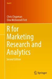 book R for Marketing Research and Analytics