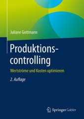 book Produktionscontrolling: Wertströme und Kosten optimieren