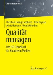 book Qualität managen: Das ISO-Handbuch für Kreative in Medien