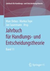 book Jahrbuch für Handlungs- und Entscheidungstheorie: Band 11