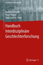 book Handbuch Interdisziplinäre Geschlechterforschung