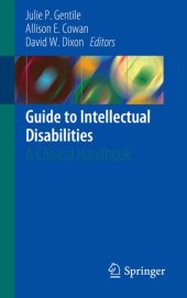 book Guide to Intellectual Disabilities: A Clinical Handbook