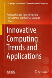 book Innovative Computing Trends and Applications