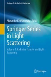 book Springer Series in Light Scattering: Volume 3: Radiative Transfer and Light Scattering