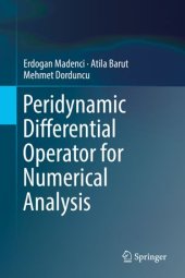 book Peridynamic Differential Operator for Numerical Analysis