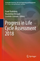 book Progress in Life Cycle Assessment 2018