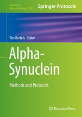 book Alpha-Synuclein: Methods and Protocols