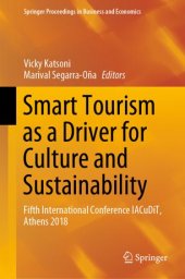 book Smart Tourism as a Driver for Culture and Sustainability: Fifth International Conference IACuDiT, Athens 2018