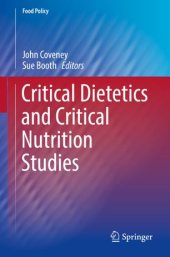 book Critical Dietetics and Critical Nutrition Studies