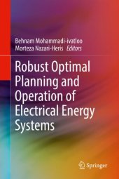 book Robust Optimal Planning and Operation of Electrical Energy Systems