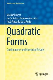 book Quadratic Forms: Combinatorics and Numerical Results