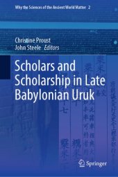 book Scholars and Scholarship in Late Babylonian Uruk