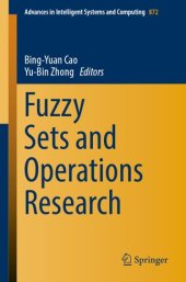 book Fuzzy Sets and Operations Research