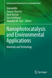 book Nanophotocatalysis and Environmental Applications: Materials and Technology