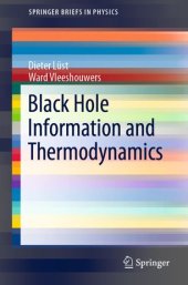 book Black Hole Information and Thermodynamics