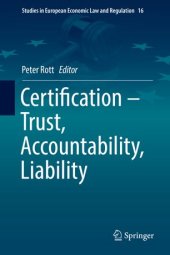 book Certification – Trust, Accountability, Liability