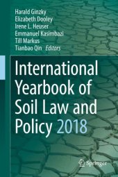 book International Yearbook of Soil Law and Policy 2018