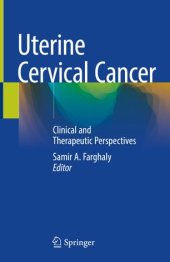 book Uterine Cervical Cancer: Clinical and Therapeutic Perspectives