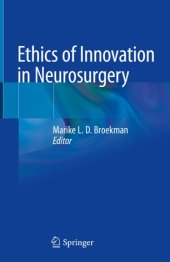 book Ethics of Innovation in Neurosurgery