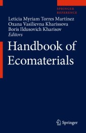 book Handbook of Ecomaterials