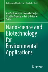 book Nanoscience and Biotechnology for Environmental Applications