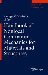 book Handbook of Nonlocal Continuum Mechanics for Materials and Structures