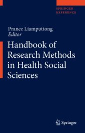 book Handbook of Research Methods in Health Social Sciences