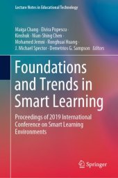 book Foundations and Trends in Smart Learning: Proceedings of 2019 International Conference on Smart Learning Environments