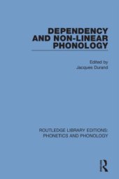 book Dependency and non-linear phonology