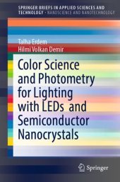 book Color Science and Photometry for Lighting with LEDs  and Semiconductor Nanocrystals