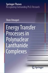 book Energy Transfer Processes in Polynuclear Lanthanide Complexes