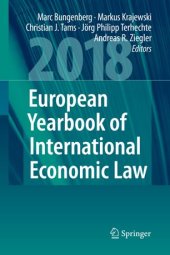 book European Yearbook of International Economic Law 2018