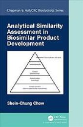 book Analytical similarity assessment in biosimilar product development