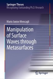 book Manipulation of Surface Waves through Metasurfaces