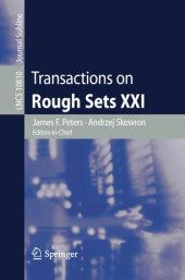 book Transactions on Rough Sets XXI