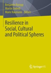 book Resilience in Social, Cultural and Political Spheres